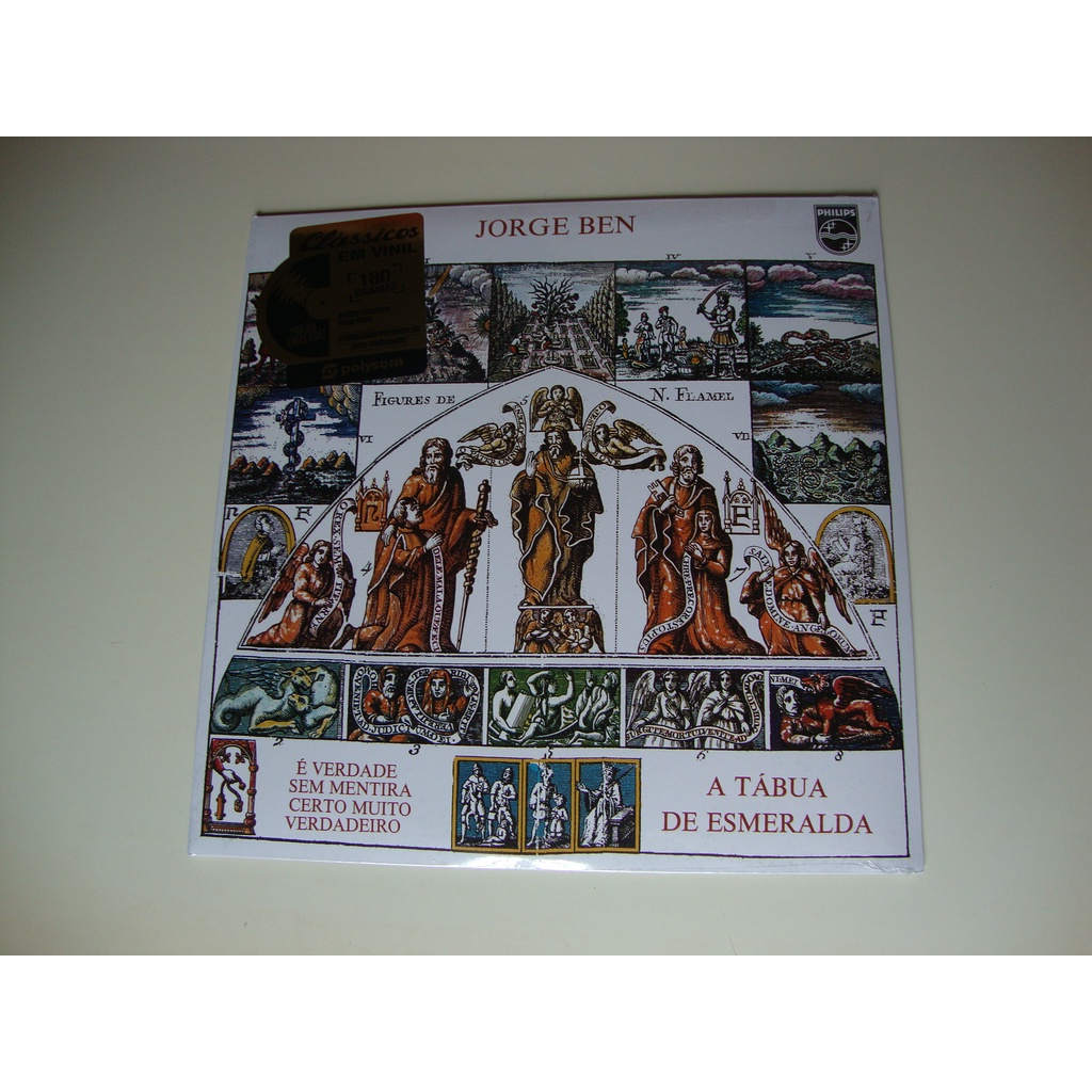LP - Vinil - Jorge Ben - Tábua de Esmeralda - Lacrado, 180 gramas.