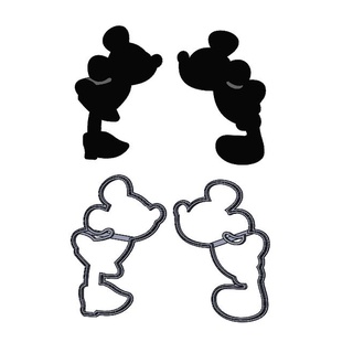 CORTADOR MICKEY E MINNIE SILHUETA [1]