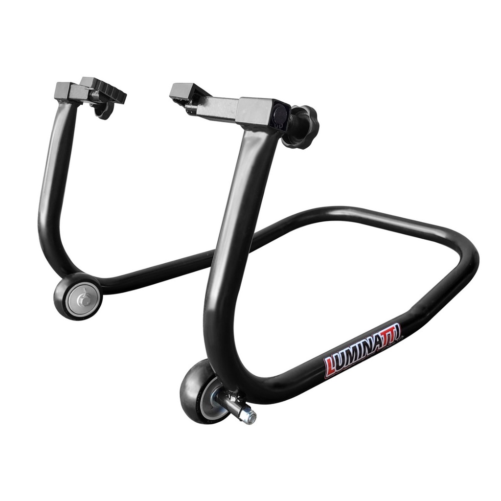 Cavalete Para Motos Universal traseiro Metal Reforçado Com Rodas