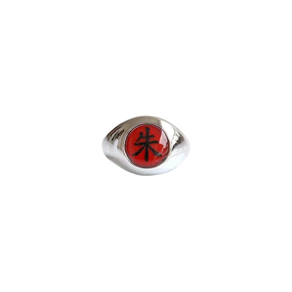 Anel Cosplay Itachi Akatsuki Naruto Vermelho Tamanho 19 Shopee Brasil 1334