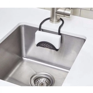 Suporte de Esponja Flexível Silicone Organiza Pia e Banheiro