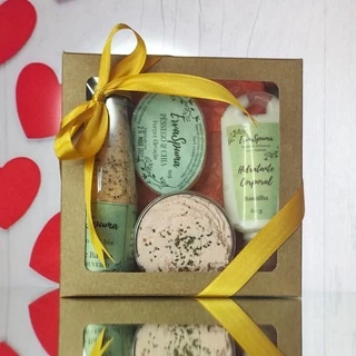 Kit para Presente com Hidratante - Produtos 100% Naturais