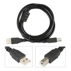 Cabo Usb Para Impressora Com Filtro Preto 1.5 Metros Lacrado