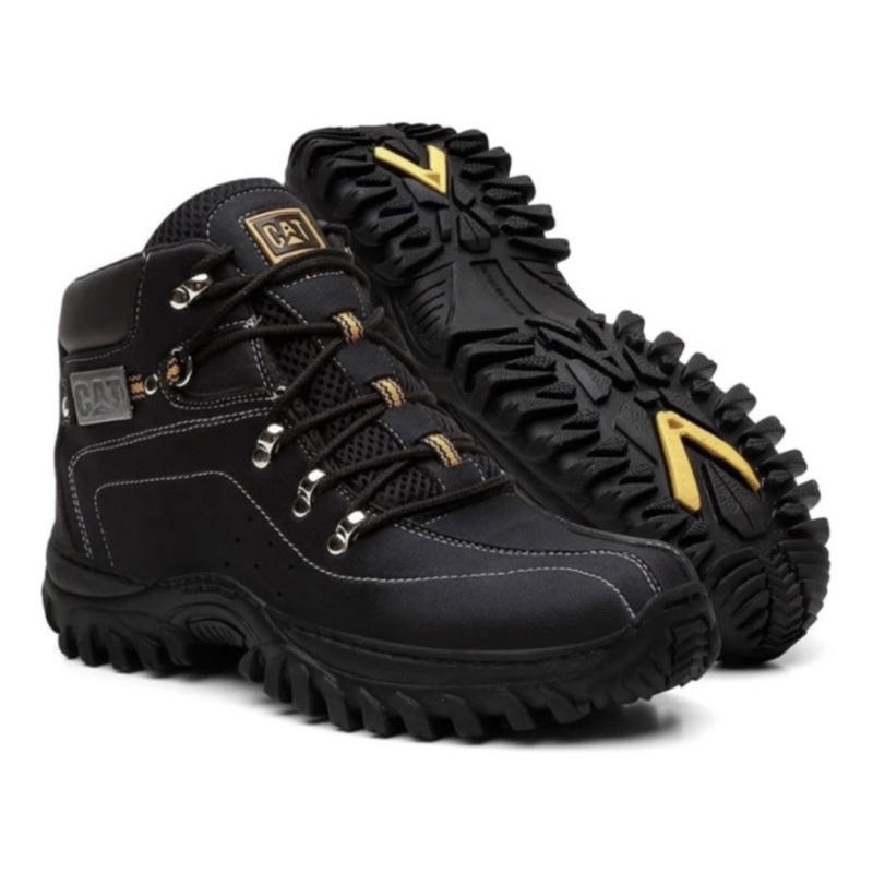 Bota Coturno Caterpillar Masculino Biqueira cat Top JDK330 em