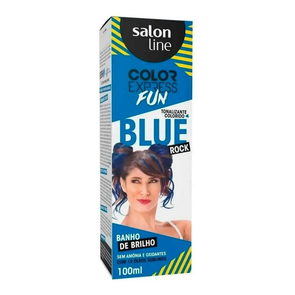 Tonalizante Color Express Fun 100ml Blue Rock | Shopee Brasil