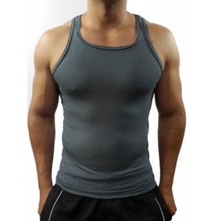 Camiseta Regata Masculina Tank Viscose Com Elastano- Original