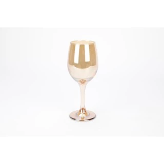 Taça Vinho Vidro 6 peças Âmbar 280ML - Casa Onze