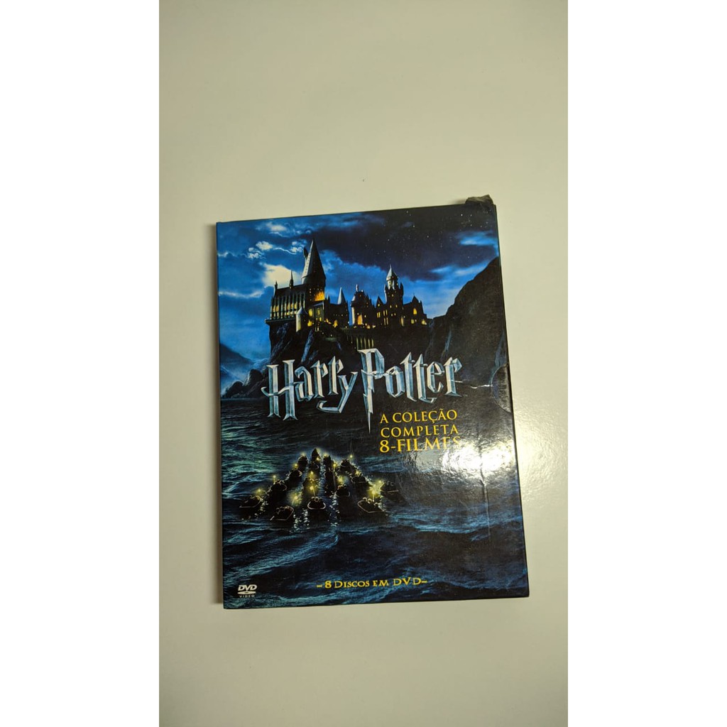 Coleção Completa Dvds Filmes Harry Potter ( 8 Filmes