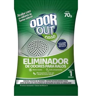 Pastilha para Ralos OdorOut