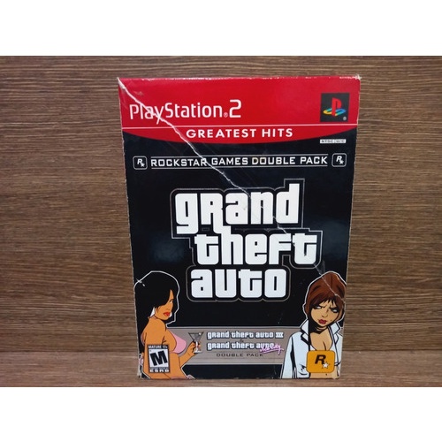 Grand Theft Auto III + Vice City Double Pack Ps2 (Jogo GTA