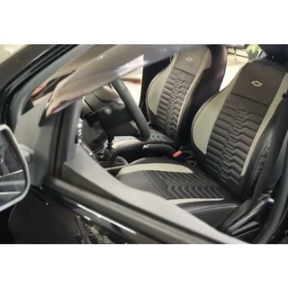 Capa de Banco de Couro Ecológico Chevrolet Onix/Prisma