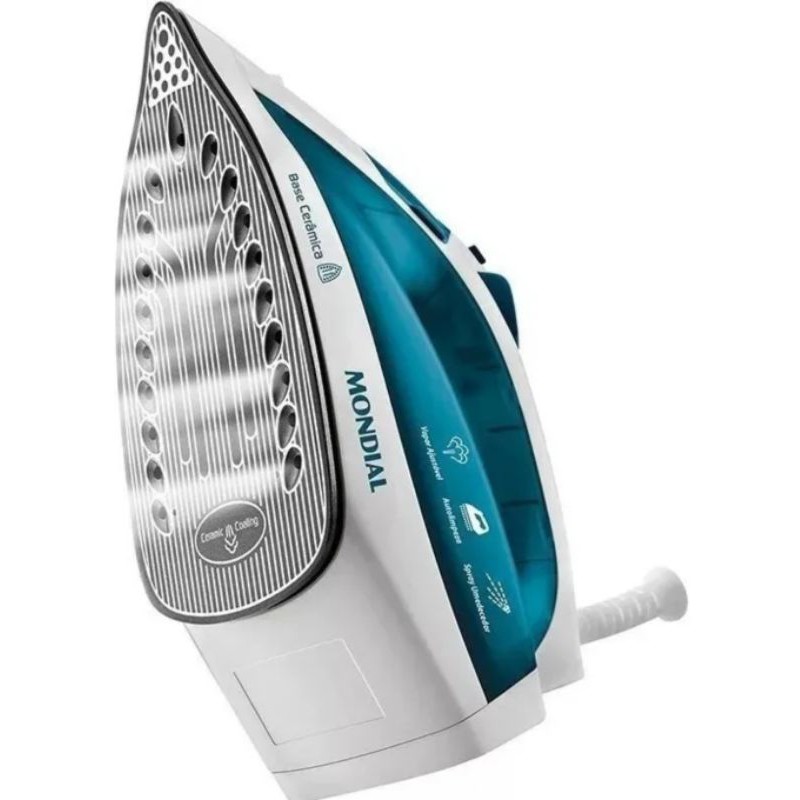 Ferro De Passar Roupa Spray Base Cerâmica 127v Mondial | Shopee Brasil