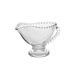 Molheira Em Cristal Wolff Pearl 140ml 13x7x9cm