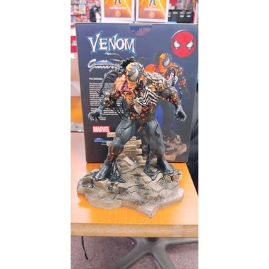 Boneco estatua Venom Spider-man Marvel Pvc Diorama Gallery Diamond Select  Toys