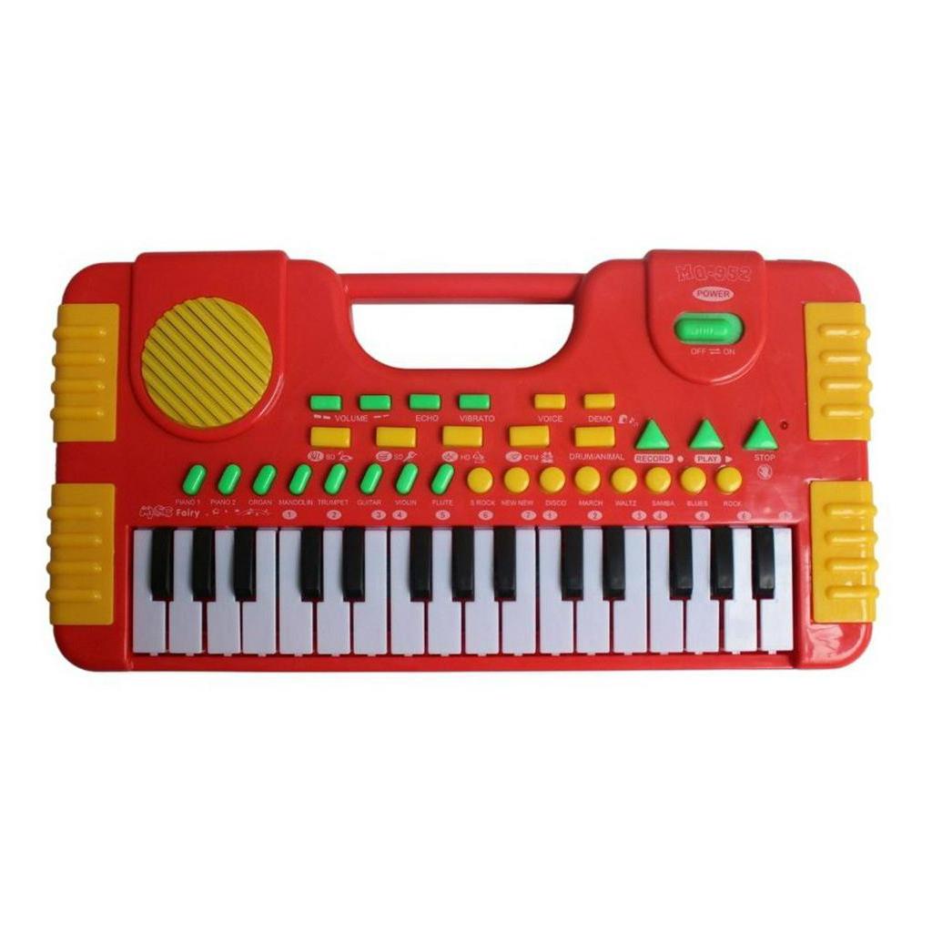 Piano Teclado Musical Bichos Fazendinha Infantil Eletrônico para crianças!