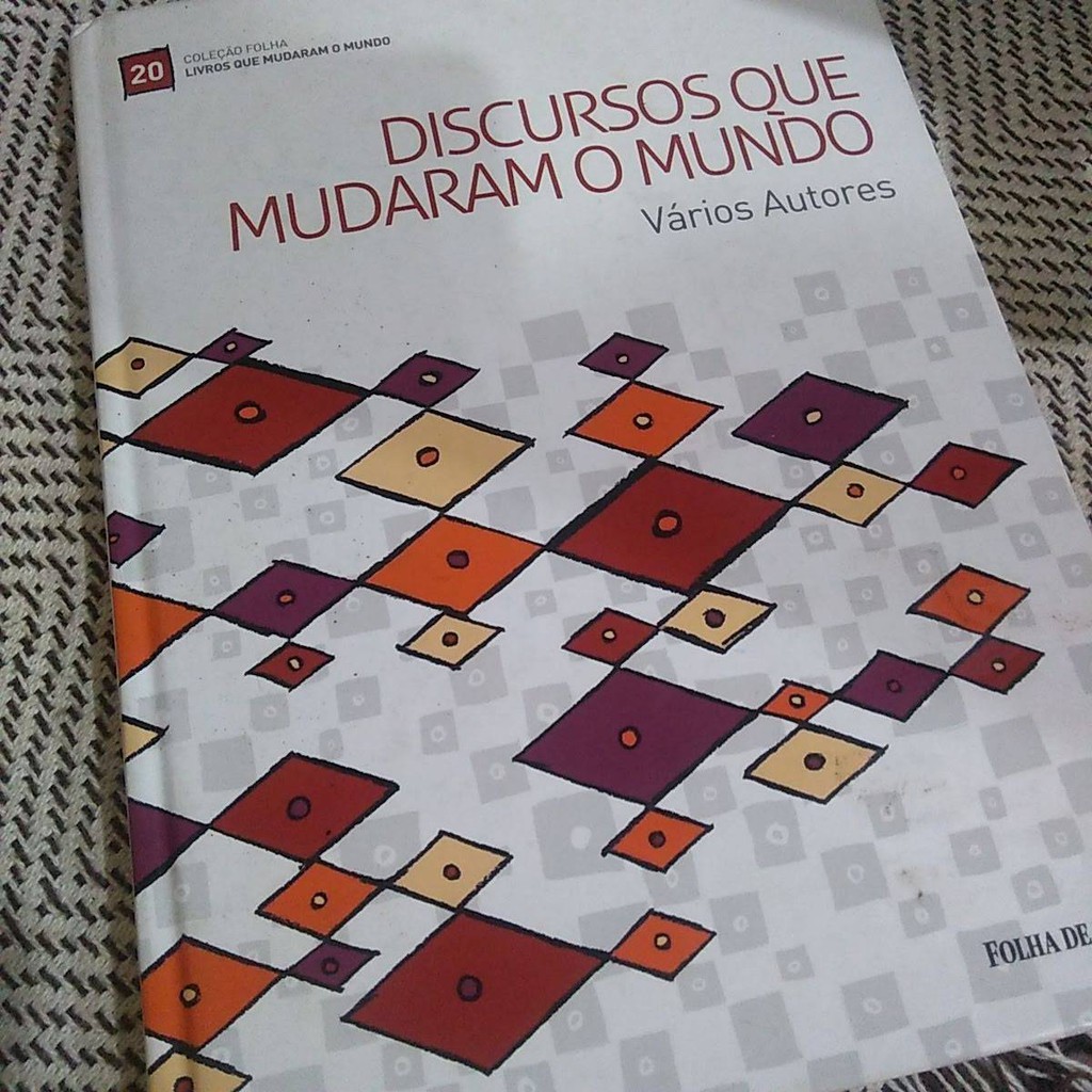 Livro Discursos Que Mudaram o Mundo Coleção Folha Vol 20 | Shopee Brasil