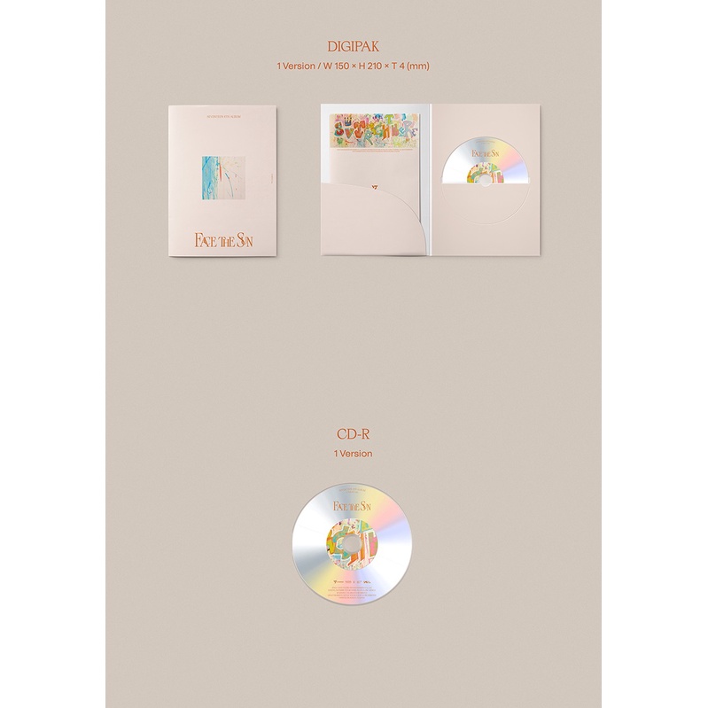 SEVENTEEN Face the Sun 5形態・Carat盤セット