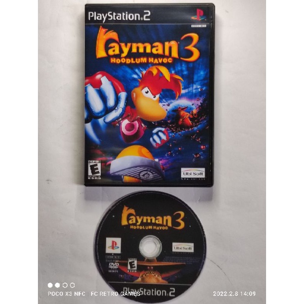 Rayman 3 Hoodlum Havoc jogo playstation ps2