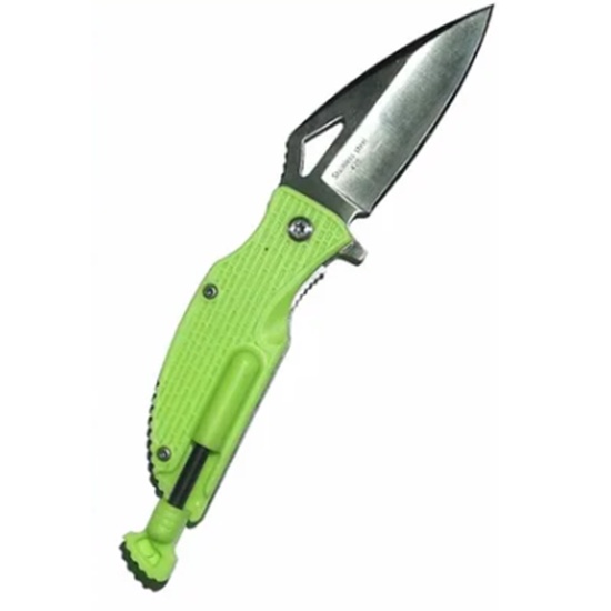 Canivete Kwik Azteq Com Pederneira Sobrevivência Tático