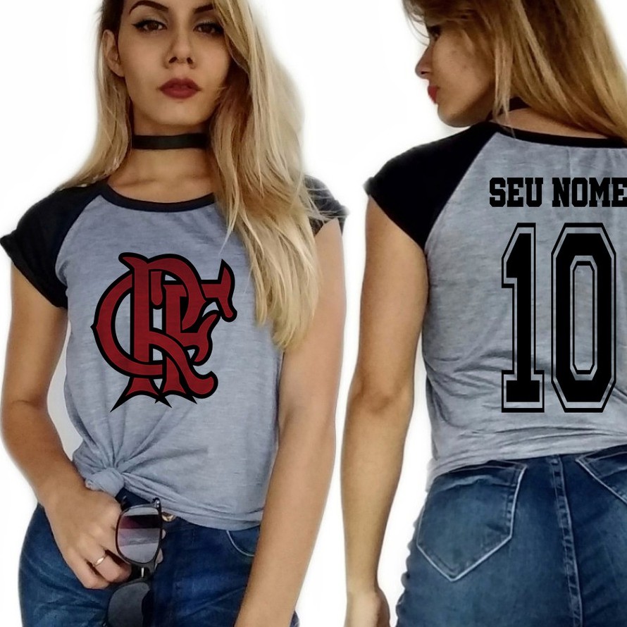 Blusa do store flamengo feminina personalizada