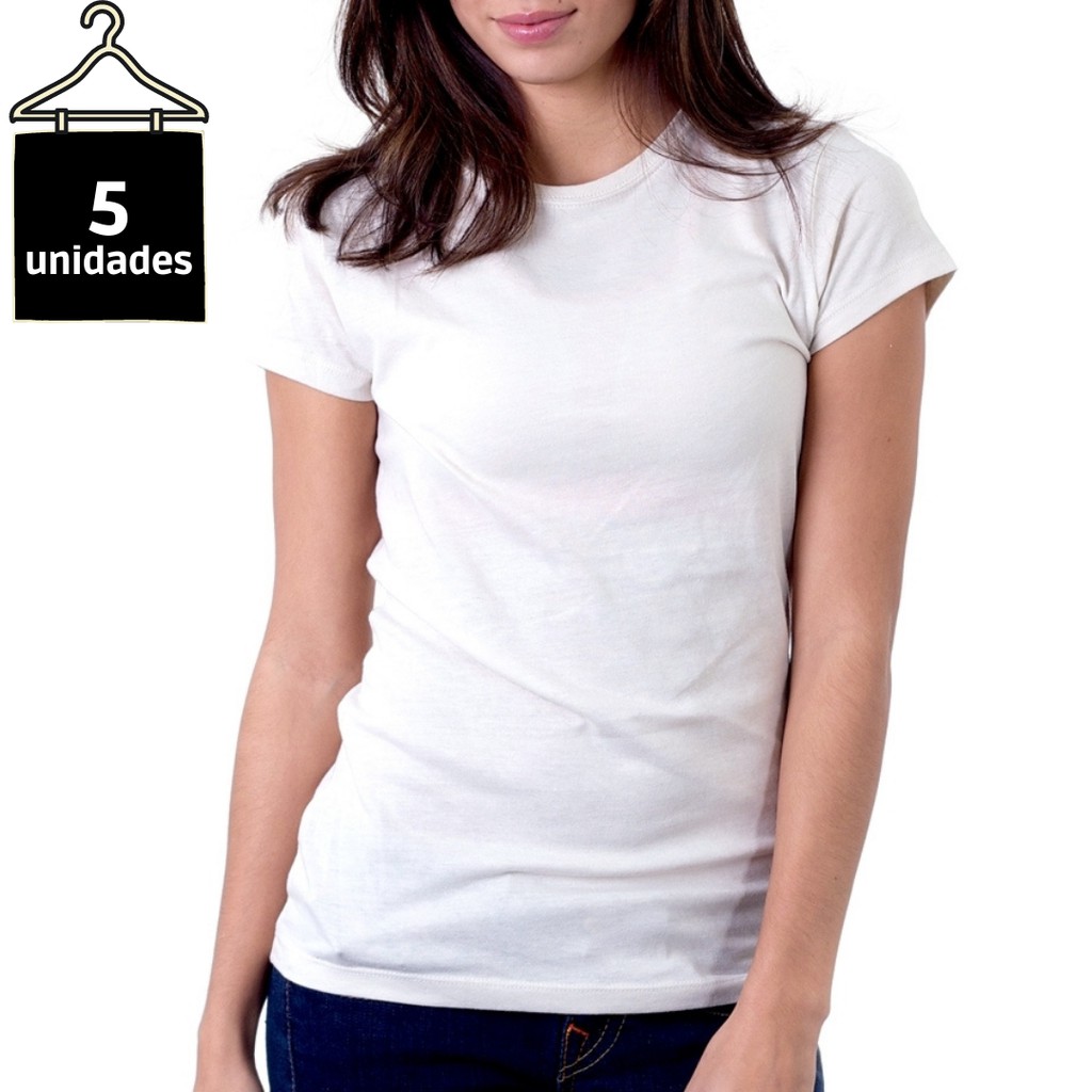 Camisas best sale brancas femininas