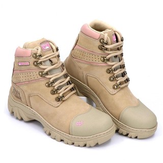 Bota Coturno Caterpillar Feminino Couro Legitimo Costurado - AliExpress