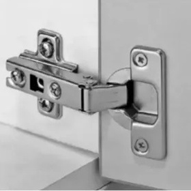 Dobradiça Reta 35mm Portas de Armário (2 UN)