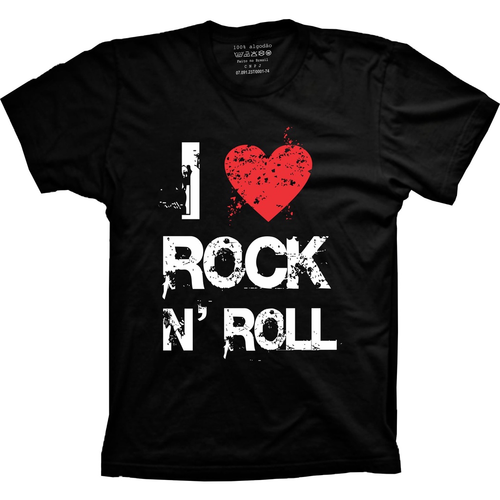 Camisetas rock plus size hot sale femininas