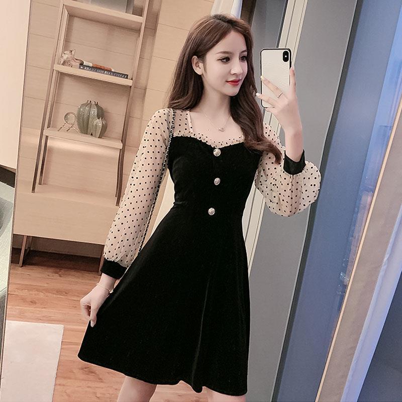 Jk Vestido De Tamanho Grande Estilo Coreano Para Mulheres | Shopee Brasil