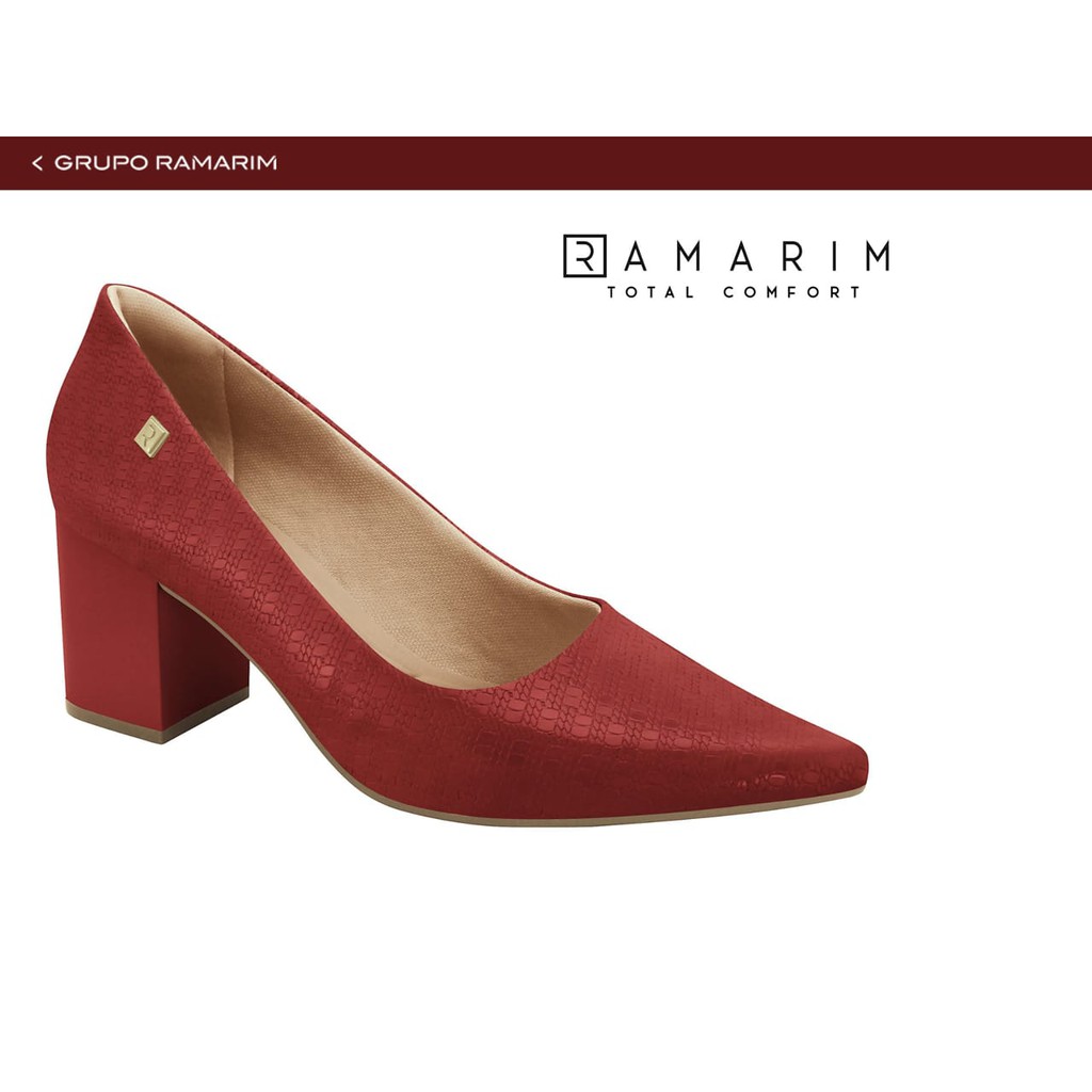 Scarpin Ramarim Confort N°37, Sapato Feminino Ramarim Nunca Usado 83610939