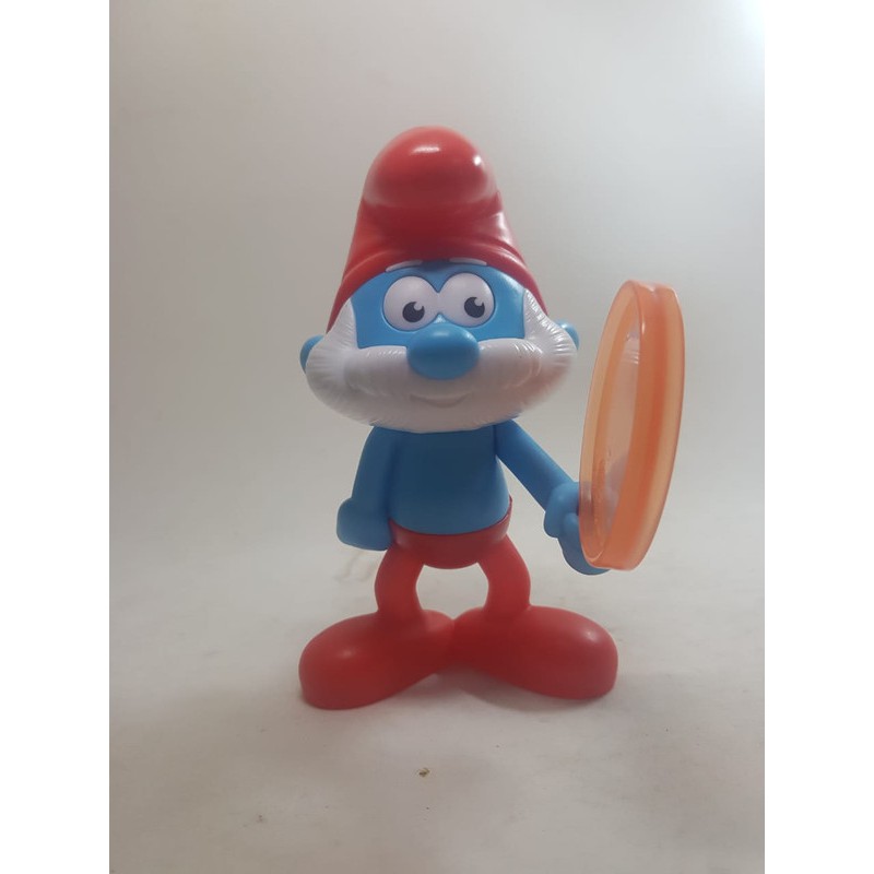 Boneco Papai Smurf Mclanche Feliz, Brinquedo Mcdonald's Usado 93458535