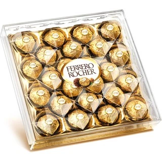 Bombom Ferrero Rocher 300g com 24 unidades de bombons - Promoção