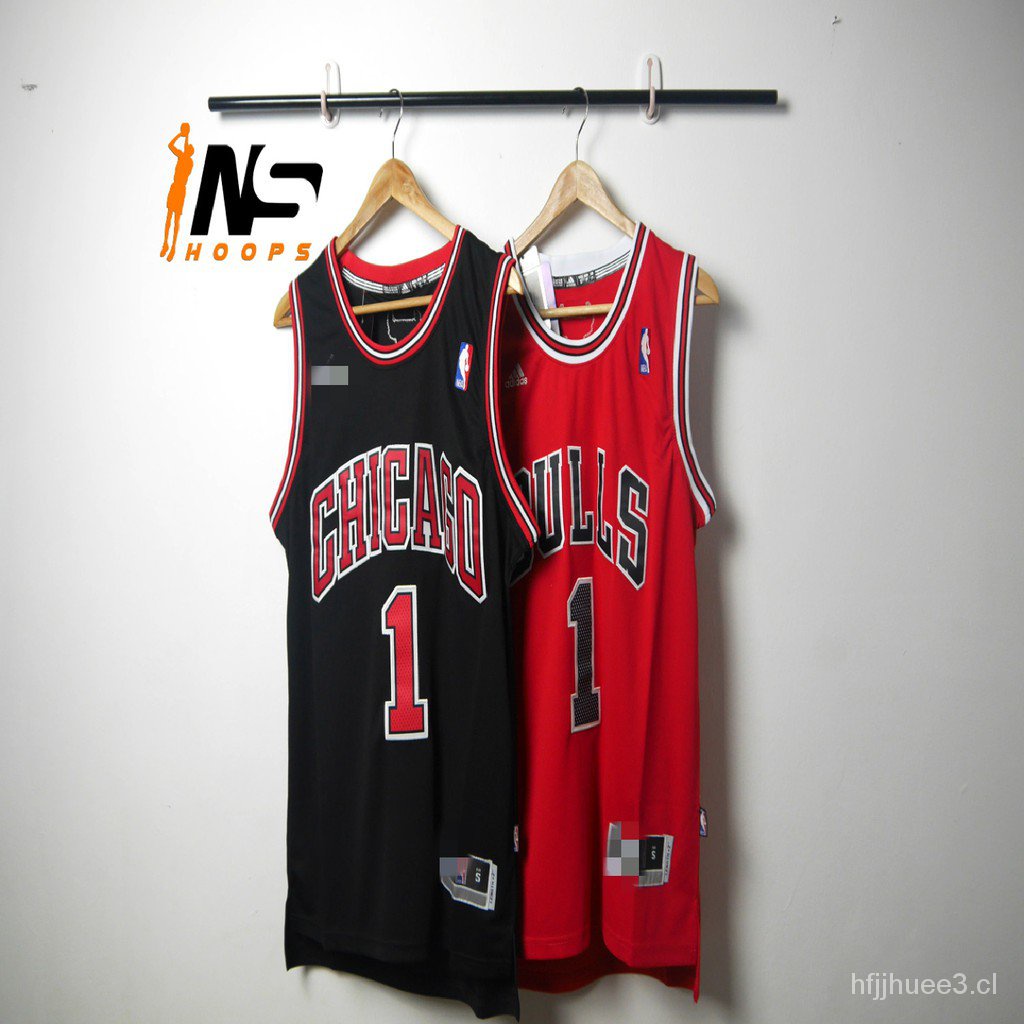 tEul (Readystock Malásia) Camisa Nba Chicago Bulls Derrick Rose # 1] (Compre 4 Grátis 1)