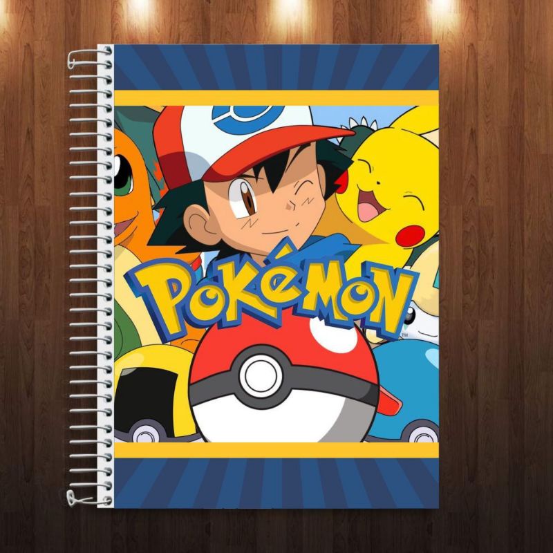 Adesivo para capa de caderno Pokémon | Shopee Brasil