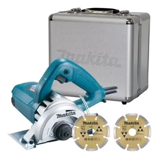 Serra Marmore 4.3/8 220v 4100nh3zx2 Makita C/ Discos Maleta