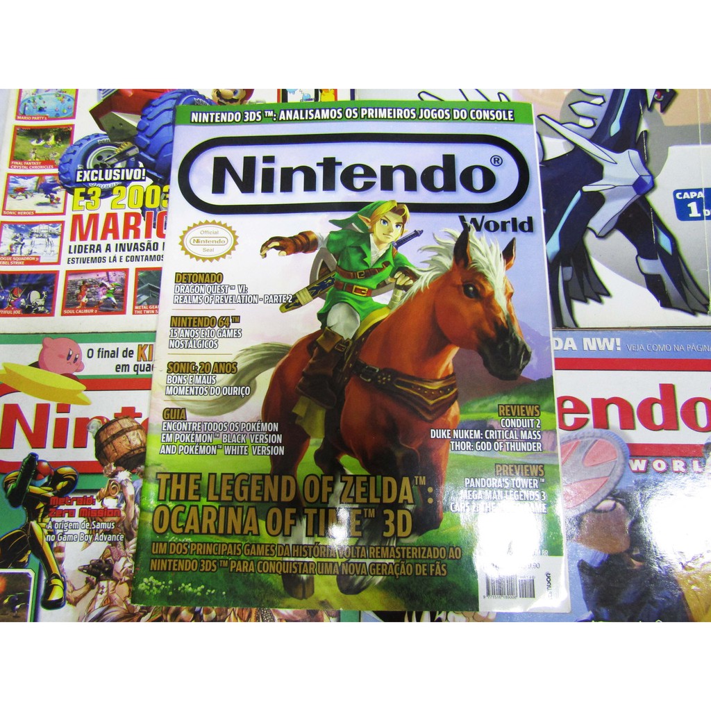 Revista Detonado Zelda Ocarina Of Time