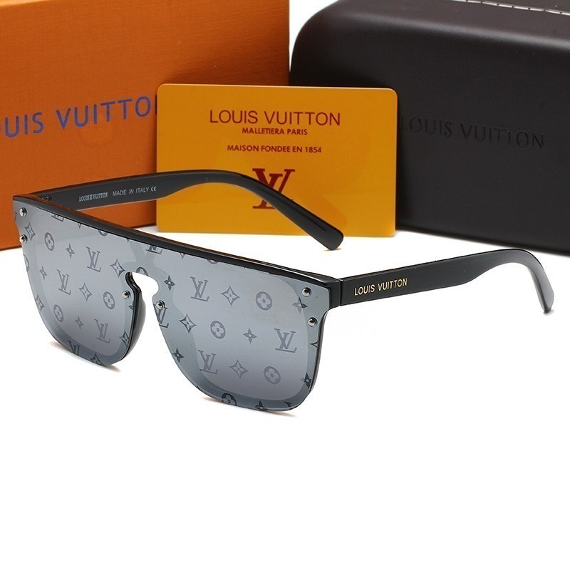 2022 Óculos De Sol Moderno/LV Clássico Com Lente Marca Integrado Garçamea UV400