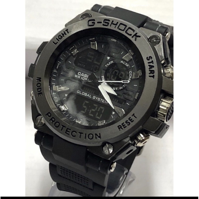 Relógio Masculino Steel Caixa de Aço Digital e Analógico