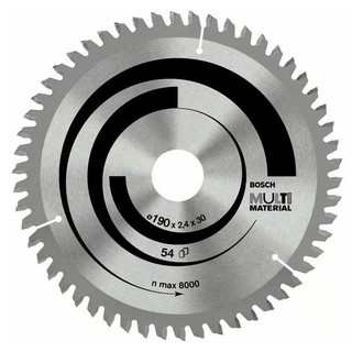 Serra Circular 235MM X 80D (F 25MM) Multi Material Bosch