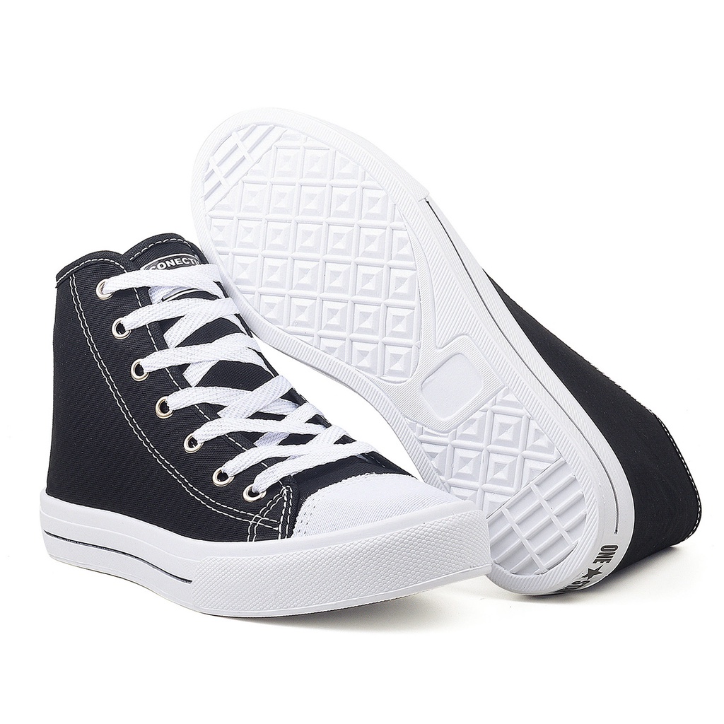 Tênis Botinha All Authentic Star Cano Alto Feminino 40% Off