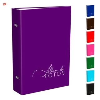 Álbum De Fotos 10x15/200 Especial Menina Mística Com Magia roxo ou outras cores lindas promoção em Oferta na Shopee