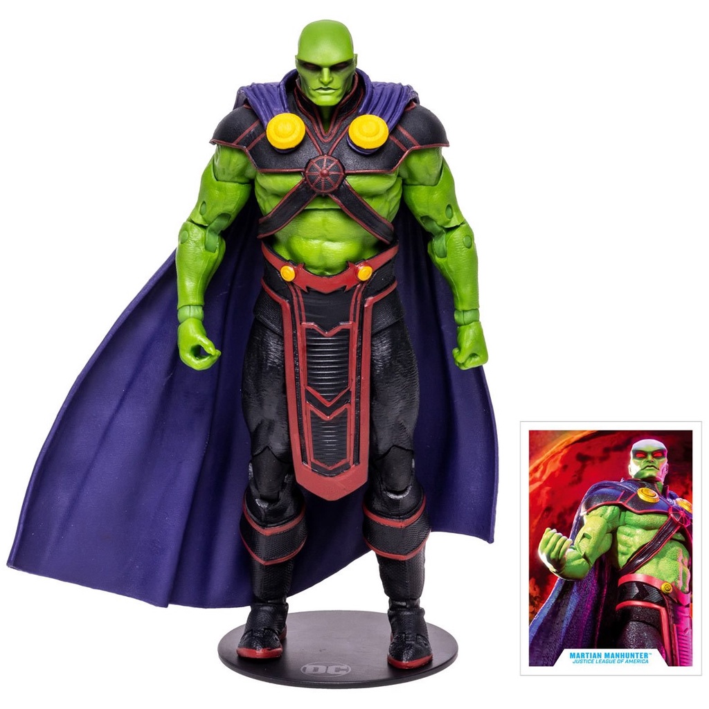 Boneco Martian Manhunter Mcfarlane Toys Dc Multiverse Marte | Shopee Brasil