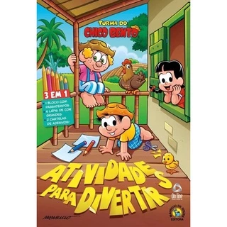 Turma do Chico Bento Atividades para Divertir