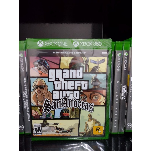 Jogo Gta Grand Theft Auto San Andreas Xbox 360 Xbox One em