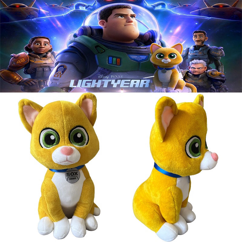 Disney Pixar Buzz Lightyear Sox Cat Sheriff Animal Bass 25cm Brinquedos
