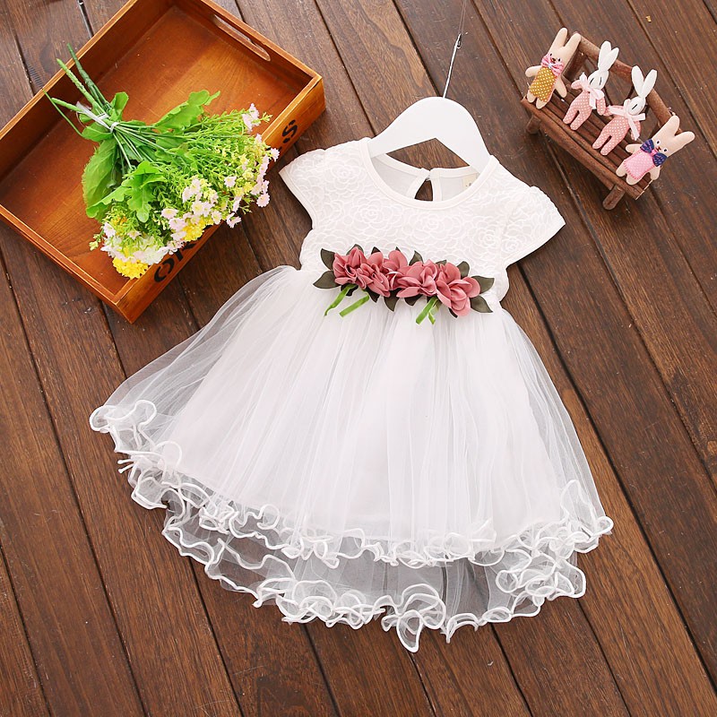 Vestido de batizado infantil hot sale branco