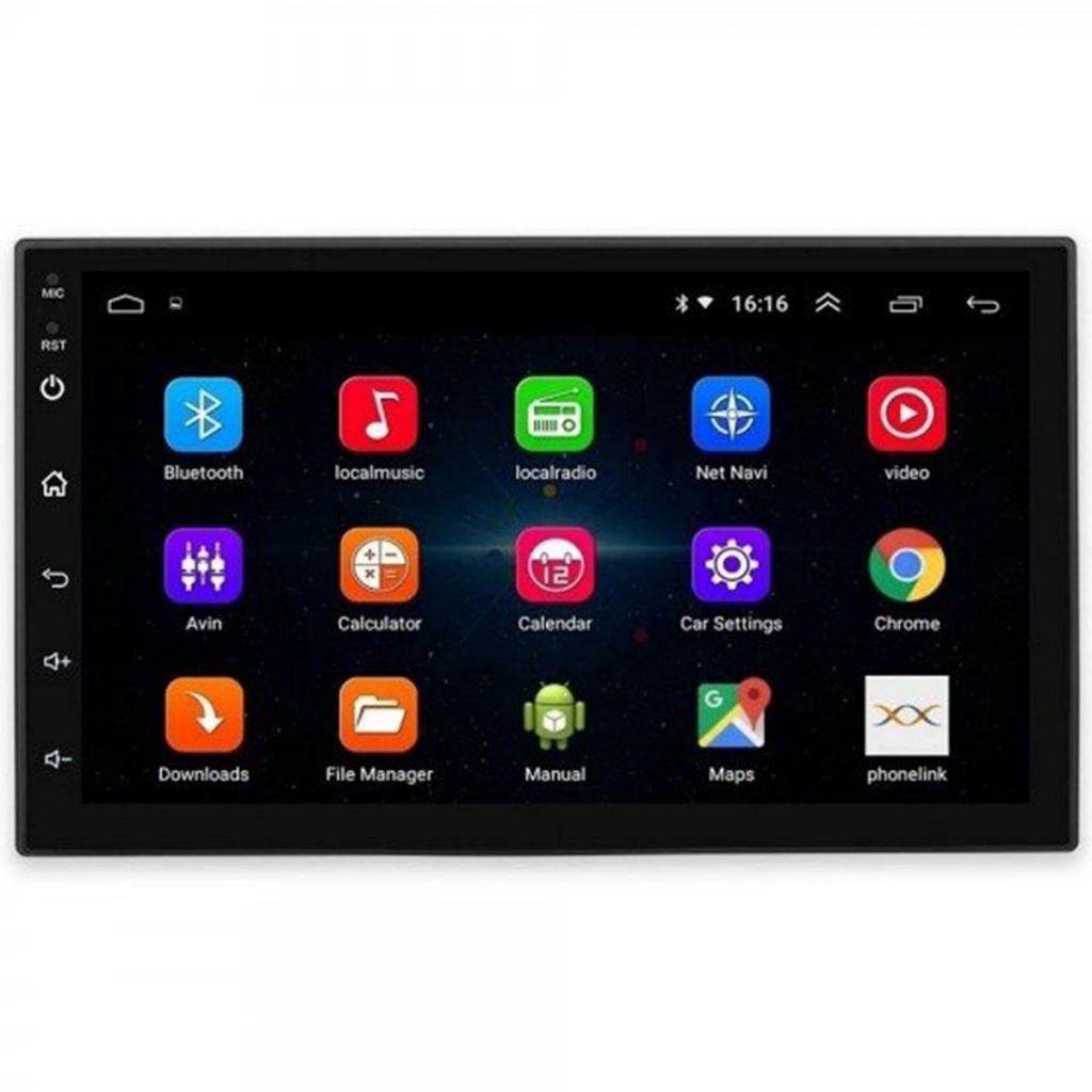 Multimidia Android 10 Player 7" Pol com Gps e Wifi e Bluetooth | Shopee ...
