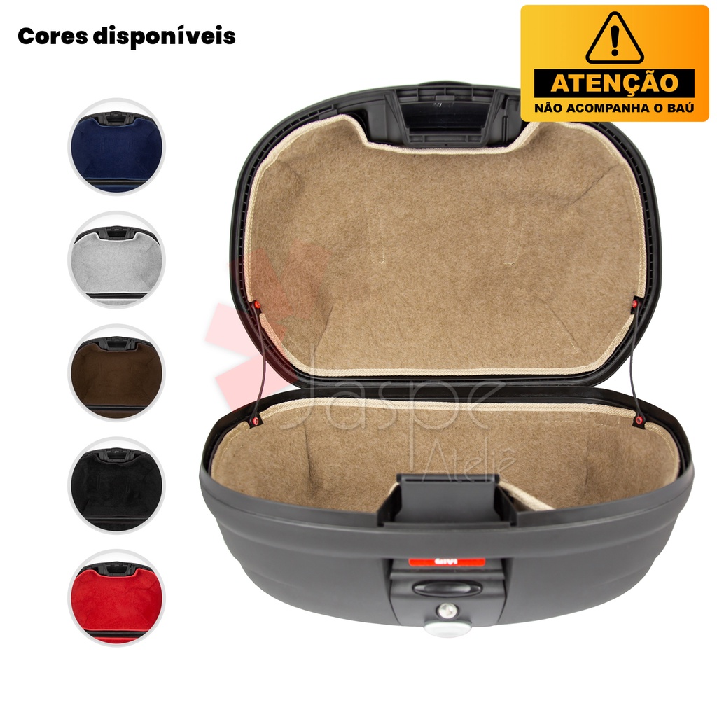 Forração Baú Givi Monolock E45 Acessório Bauleto 45 Litros | Shopee Brasil
