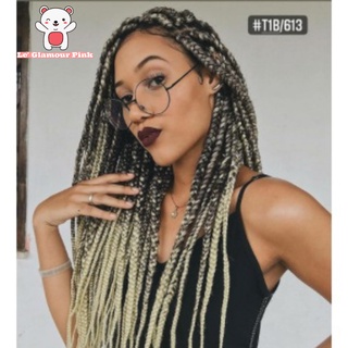 Jumbão Cabelo Jumbo Hiperx 400 Gramas Box Braids Trança Ombré MT2