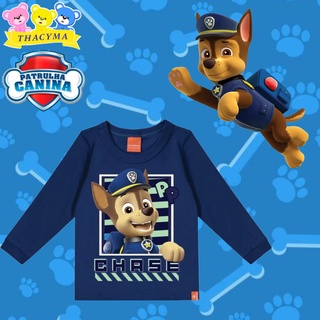 Camiseta Camisa Patrulha Canina Desenho Infantil Cachorro